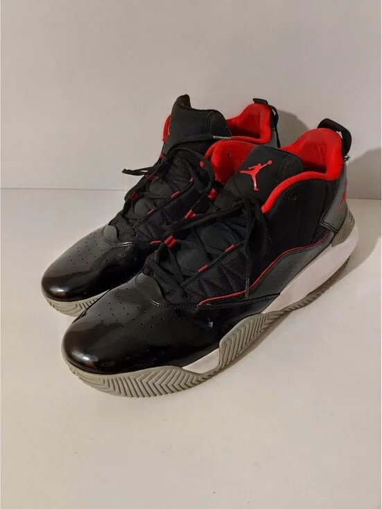 Nike Air Jordan Stay Loyal Men's Black/Chile Red/Black, Size 17