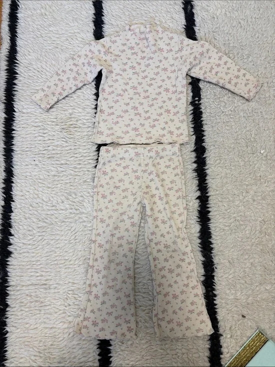 ATNOON Cozy Waffle Lettuce-Edge Set