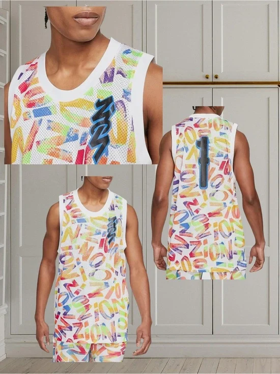NWT Nike Air Jordan Zion Williamson Dri-FIT Mesh Jersey Tank Sz Small