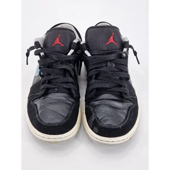 Nike Air‎ Jordan 1 Low Wolf Gray 553558-032 Size 9