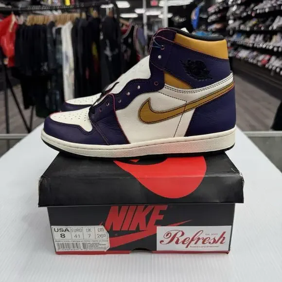 Size 8 - Air Jordan 1 High SB LA To Chicago 2019 CD6578-507 DEADSTOCK