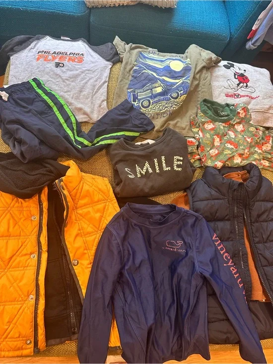 *Boys 2T Bundle 11 Pcs Vineyard Vines Gap Crewcuts Tops Vest