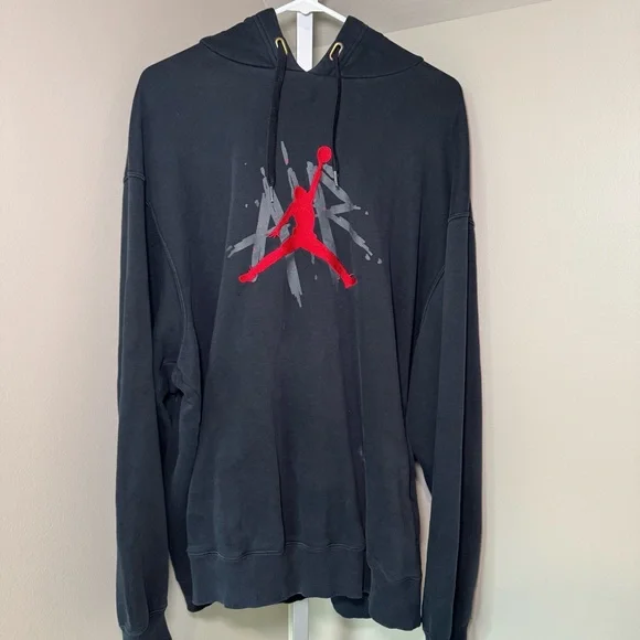 Jordan Jumpman Bred Hoodie Men’s XXL Black‎ Red