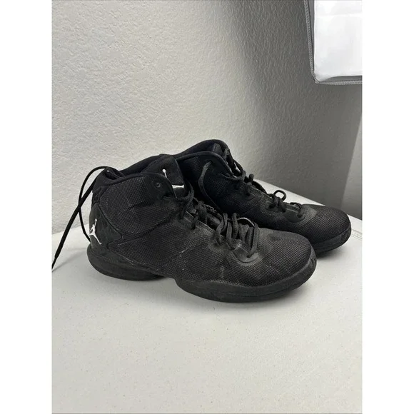 NIKE Air Jordan Super Fly‎ 4 Black  768929-001 Size 10