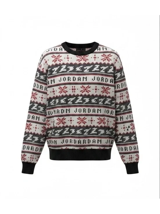 Air Jordan Festive Ugly Christmas Sweater - Mens size Large