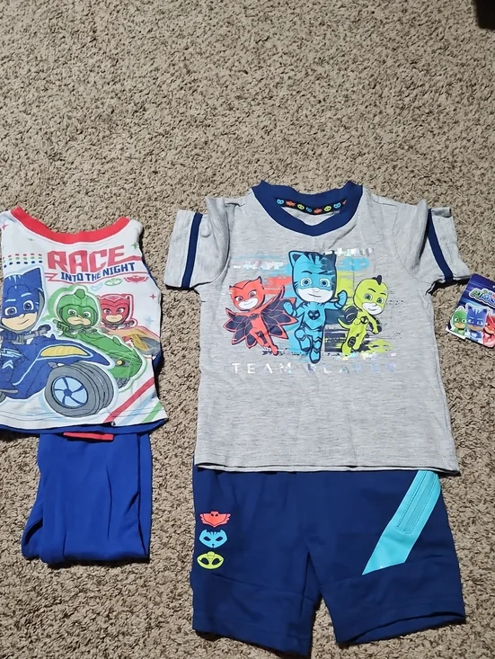 PJ Masks Boys Short Set And Pajamas