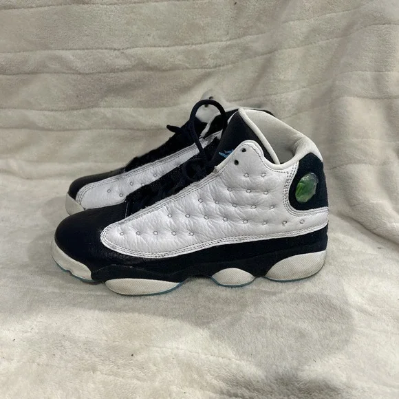 Size 5.5Y - Nike Air Jordan XIII Retro Obsidian‎ Sneakers K0107