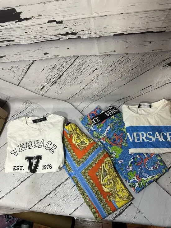 Versace Lot Girls Clothes Size 6A 4 Colorful Pcs To Mix & Match! EUC!!