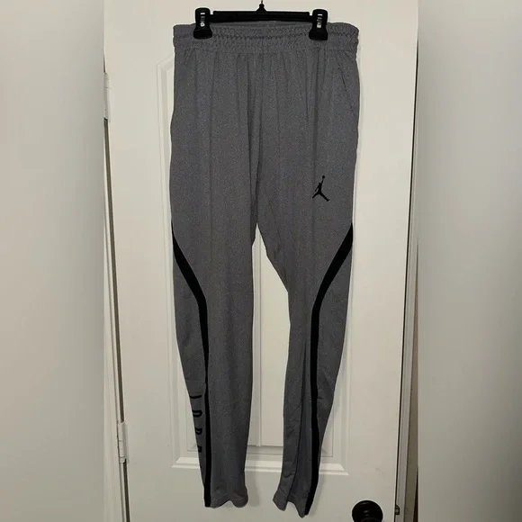 Jordan Brand Gray Dri-FIT Track Pants | Men’s Size Medium | Athletic Joggers