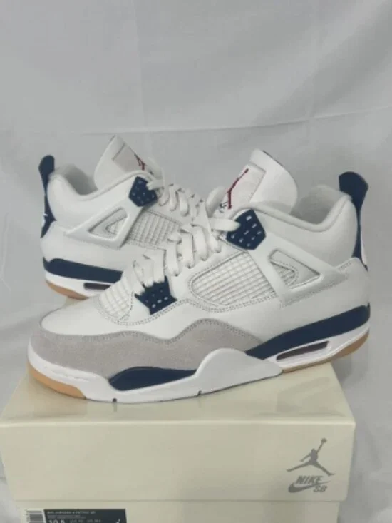 Nike SB Air Jordan 4 Retro SP White Navy