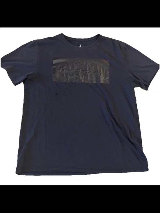Nike Air Jordan Modern Wings Dri-Fit T-Shirt Navy Blue Men’s Size XL Jump Man