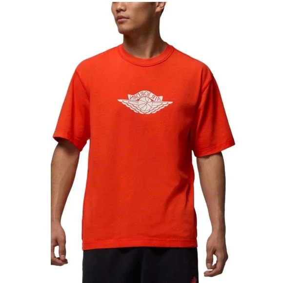 New JORDAN RARE AIR T-SHIRT Sz XS Men – Chile Red/Sail IB3130-673