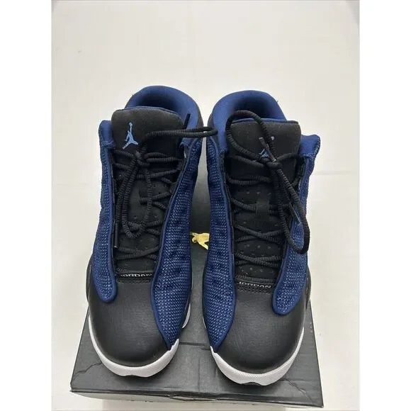 Nike Men 6.5 AIR JORDAN 13 Retro Low BG‎ BLUE BLACK 2932