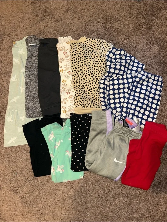Toddler girls 3T fall/winter dress, sweater, matching set, pants bundle!!