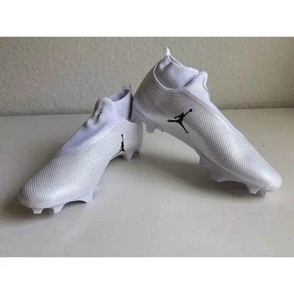 Jordan Vapor Edge‎ Pro 360 White Football Cleats CV1668-103 Men's Size 14