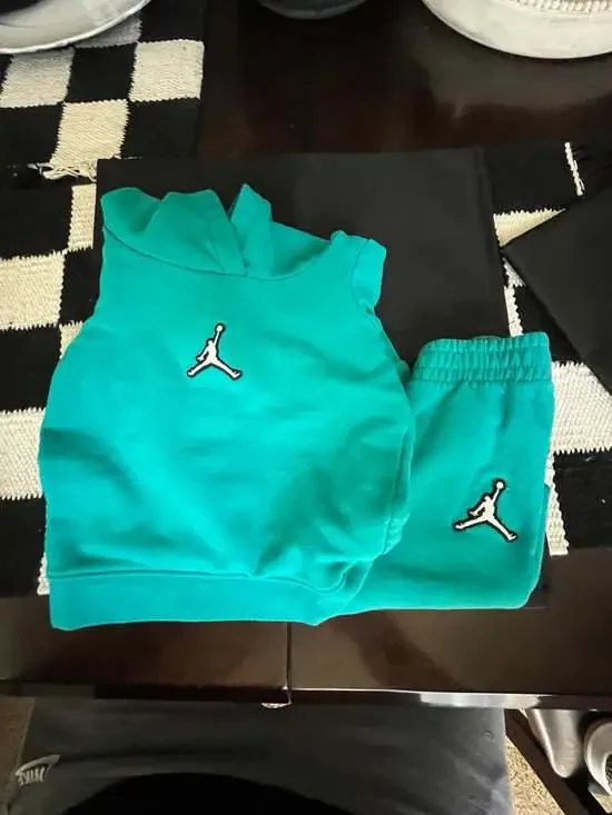 Jordan Toddler/Kids Fleece Pullover Hoodie and Jogger Sweatpants Set