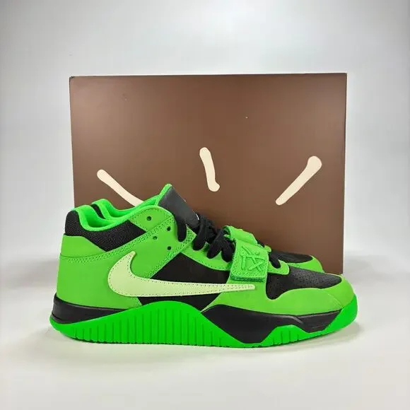 Jordan Jumpman Jack TR Green Spark Lifestyle Sneakers Shoes IM9113-300 Mens Sz 9