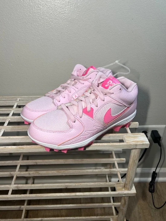 Nike Air Jordan Stadium 90 Cleat Pink Foam HQ0210-600 Football Men Size 9.5