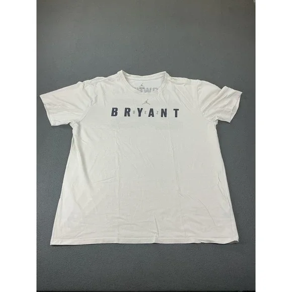 Jordan Shirt Mens XL White Nike Dri-Fit Bryant Throwupthe 88 Graphic Tee