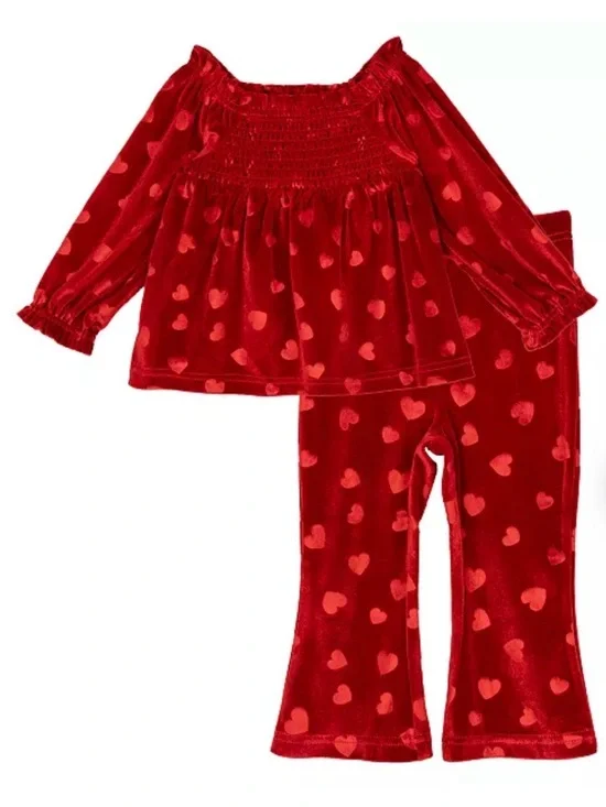 Rare Editions Red Velvet Heart Set | Perfect For Valentines Day 💌
