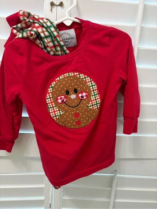 Boutique Gingerbread Christmas set for kids