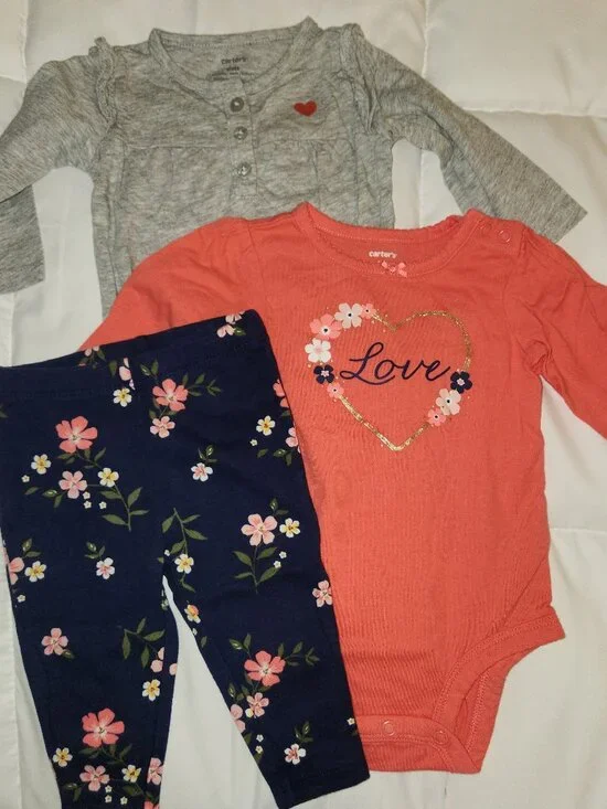 Baby Clothes: 3-6M: 3 Piece Set