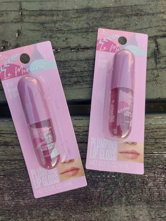 Lot Of 2 Plumping Lip GLoss Le Mercerie #770 PLUMP IT UP VIRAL TIKTOK