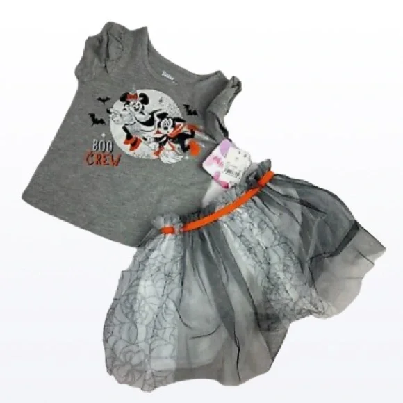 Disney Minnie mouse and mickey size 2 girls NWT  Halloween outfit