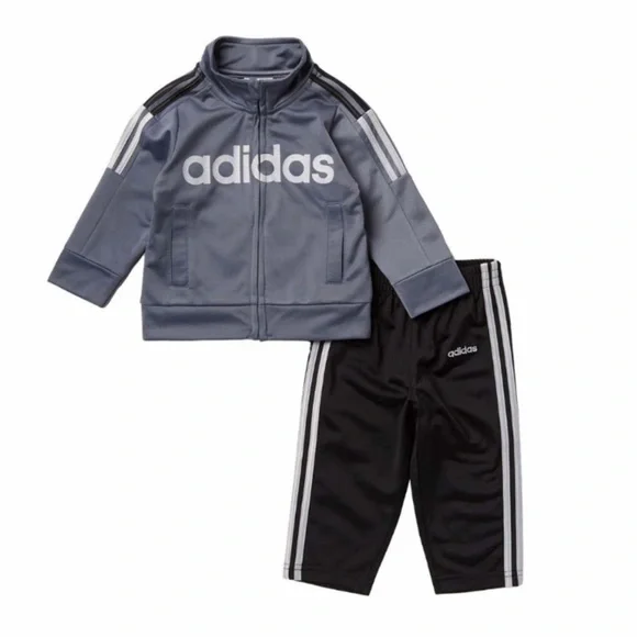 NWT Adidas Tricot Jacket + Pants Matching Set 12mo
