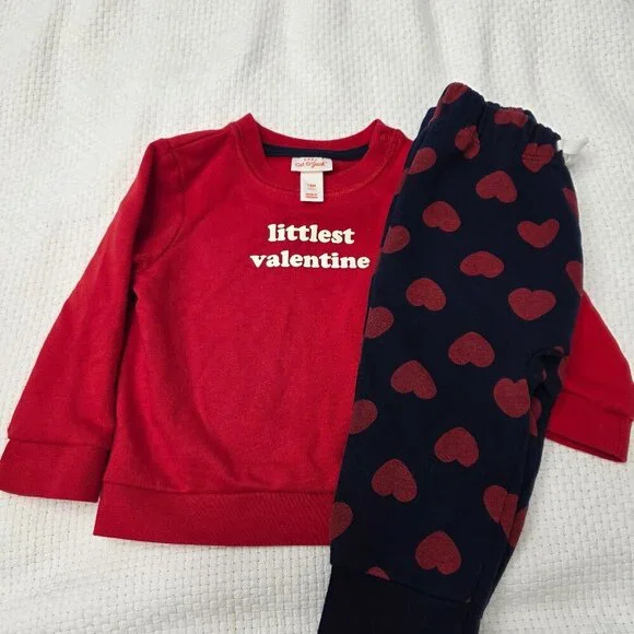 Cat & Jack Valentine’s Baby Outfit | 12 Months |‎ 