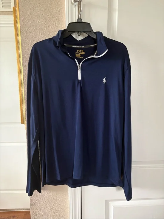 Polo Ralph Lauren Performance Jersey Quarter-Zip Pullover