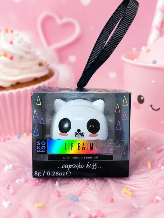 Soko Ready Cupcake Kiss Lip Balm