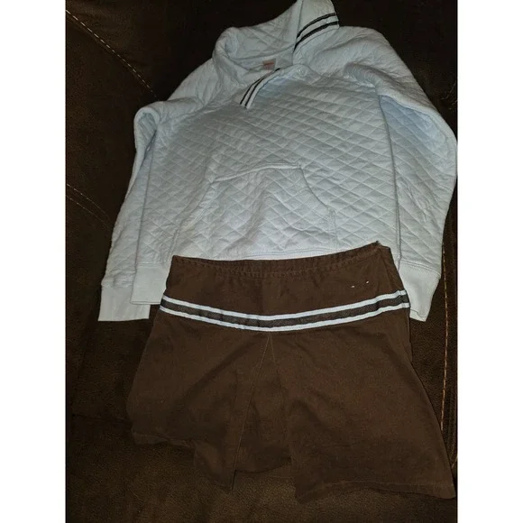 Gymboree girls best friend sweatshirt 5 6 skirt size 6