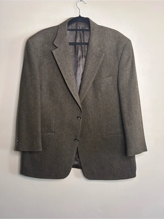 Lauren Ralph Lauren Wool Herringbone Sport Coat 46R