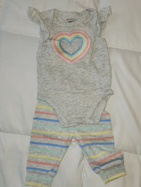 Baby Clothes: 0-3M: 2-Piece Set