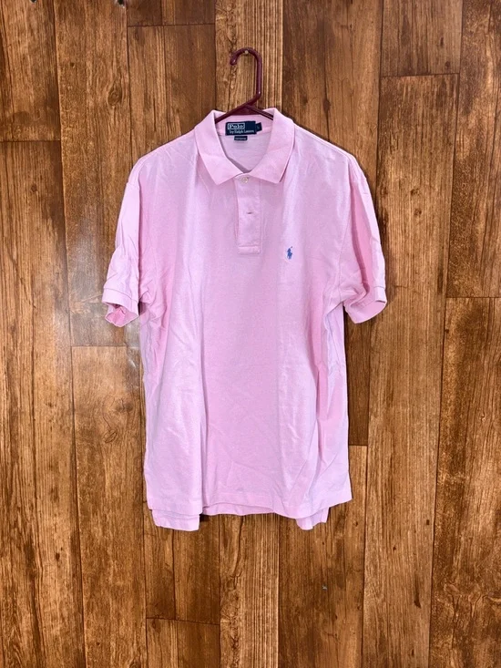 Polo by Ralph Lauren Men’s Light Pink Short-Sleeve Polo