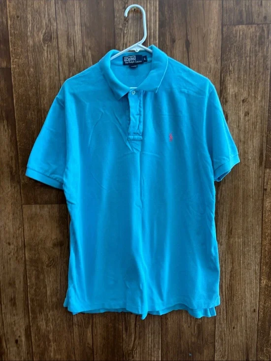 Polo by Ralph Lauren Bright Turquoise Men’s Polo Shirt