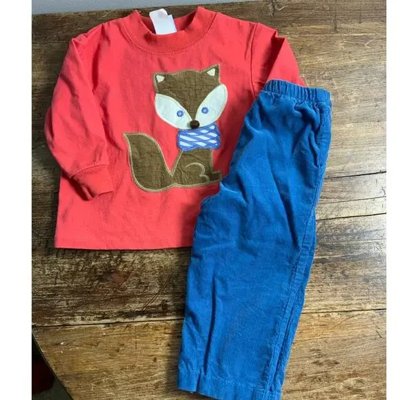 Bailey Boys‎ Fox Outfit 12mo