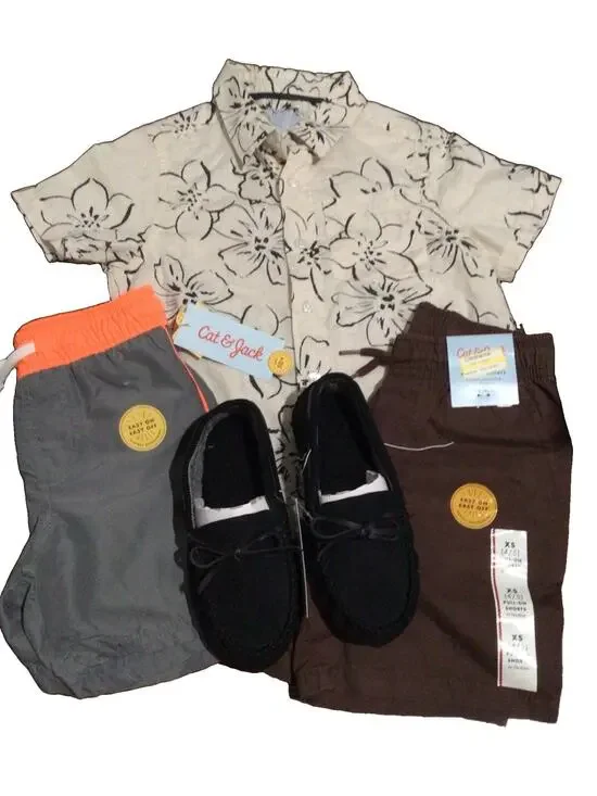 Boys 4-5T Bundle Clothing Summer Spring Toddler