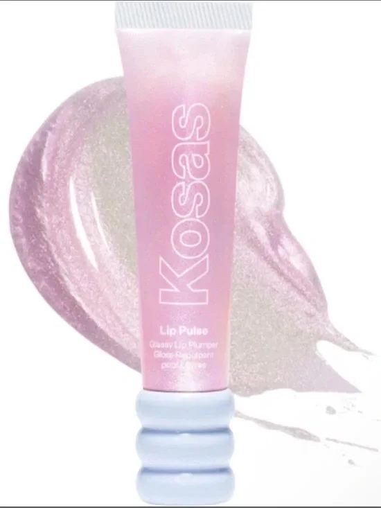 Kosas Lip Pulse Glossy Lip Plumper — Aura Flare. New in sealed pack