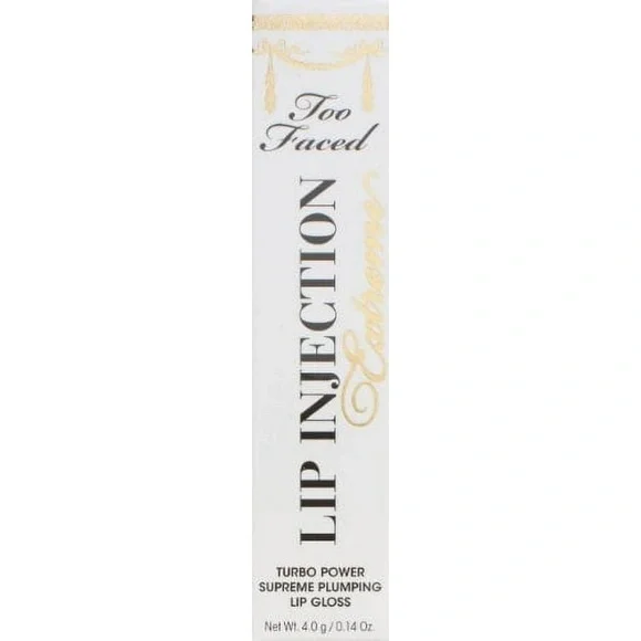 🎀 Too Faced Lip Injection Extreme Lip Plumper “Turbo Power” 🎀 Full Size - BNIB