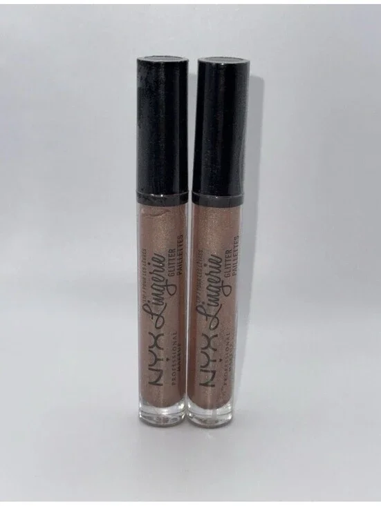 2 NYX Lip Lingerie Glitter LLGLI05 Sable