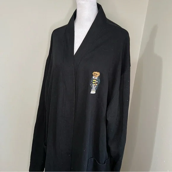 Polo Bear Ralph Lauren‎ men’s Bathrobe Size L/Xl Sleepwear