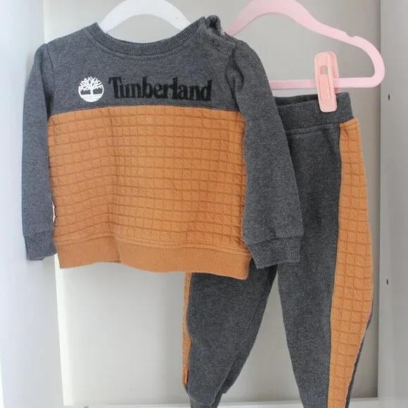 COPY - Timberland 2 pc set for baby set