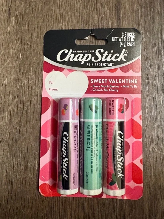 sweet valentine berry much besties mint to be and cherish me cherry chapsticks