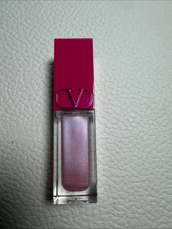 Valentino Sheer Iridescent Lavender-Pink Lip Gloss