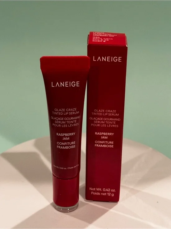 LANEIGE Glaze Craze Tinted Lip Serum — Raspberry Jam