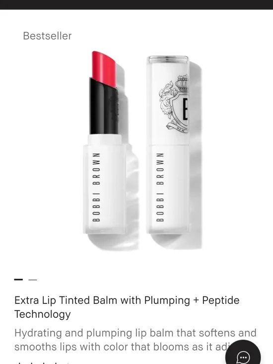 Bobbi Brown Tinted Lip Balm — Bright Pink Coral