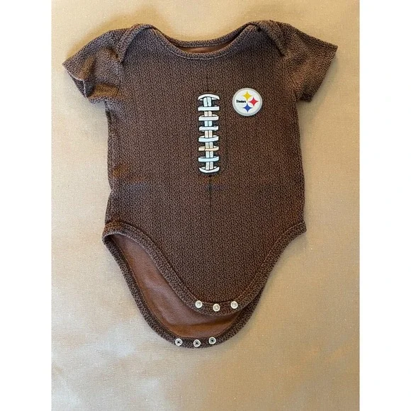 NFL Pittsburg Steelers Football One Piece, size 24 months, Unisex, Super Bowl