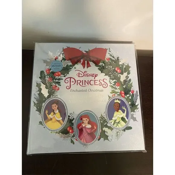 Disney Princess: Enchanted Christmas Advent Pop Up Calendar Sealed‎